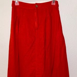 Red Skirt
